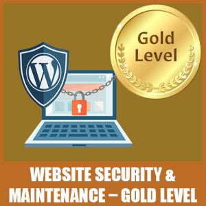 Website Security Maintenance – Gold Level