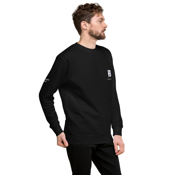 unisex premium sweatshirt black right front 673e30899422d.png